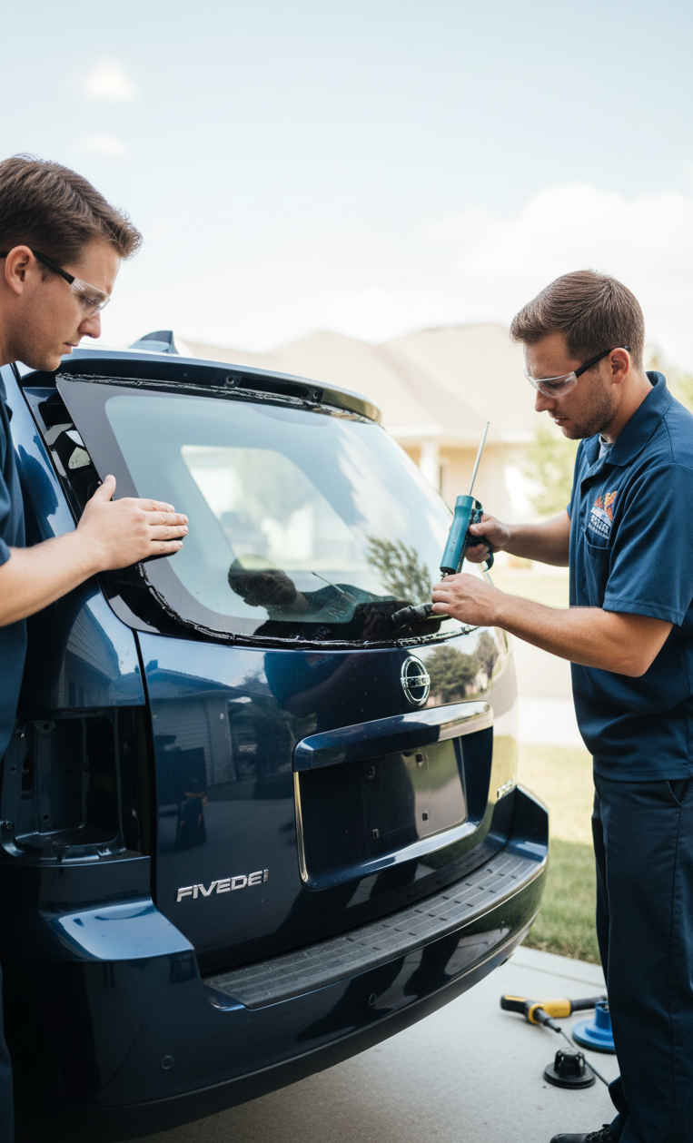 Rear Glass Replacement — Phoenix Auto Glass Repairs